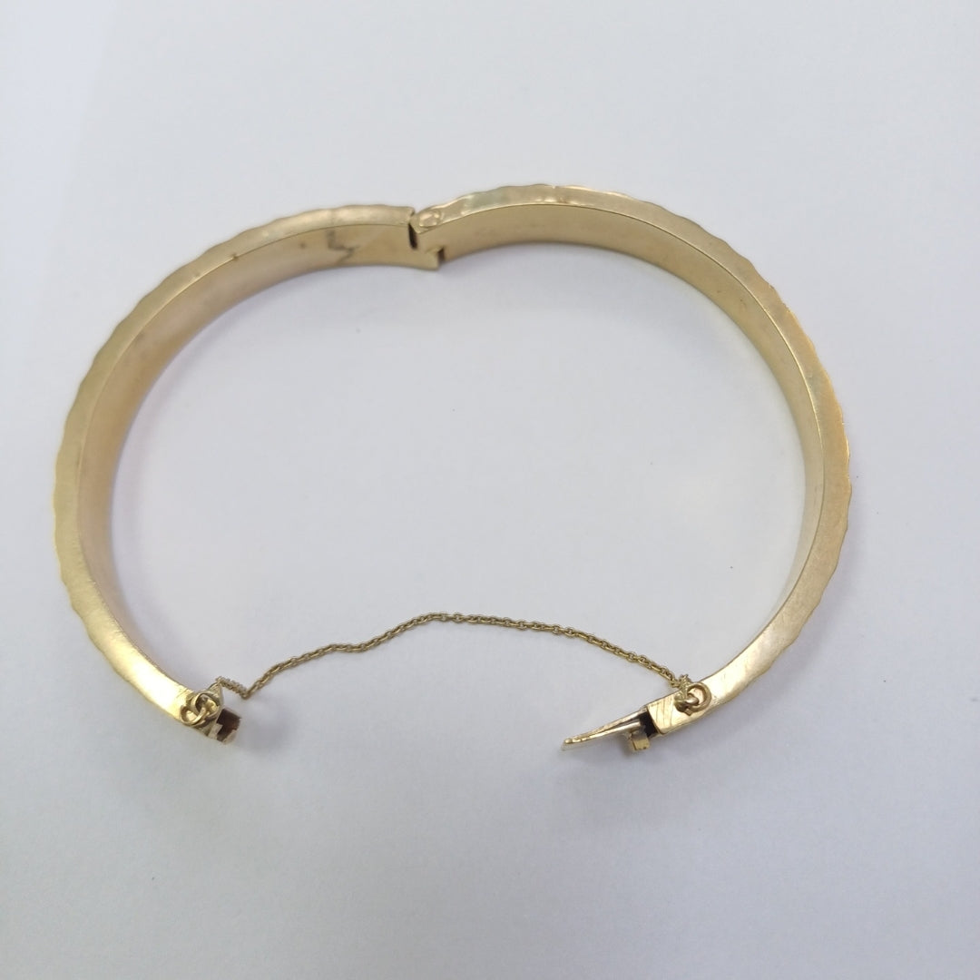 PULSERA RIGIDA ORO 18 K 19,40 GRMS (SEMINUEVO)