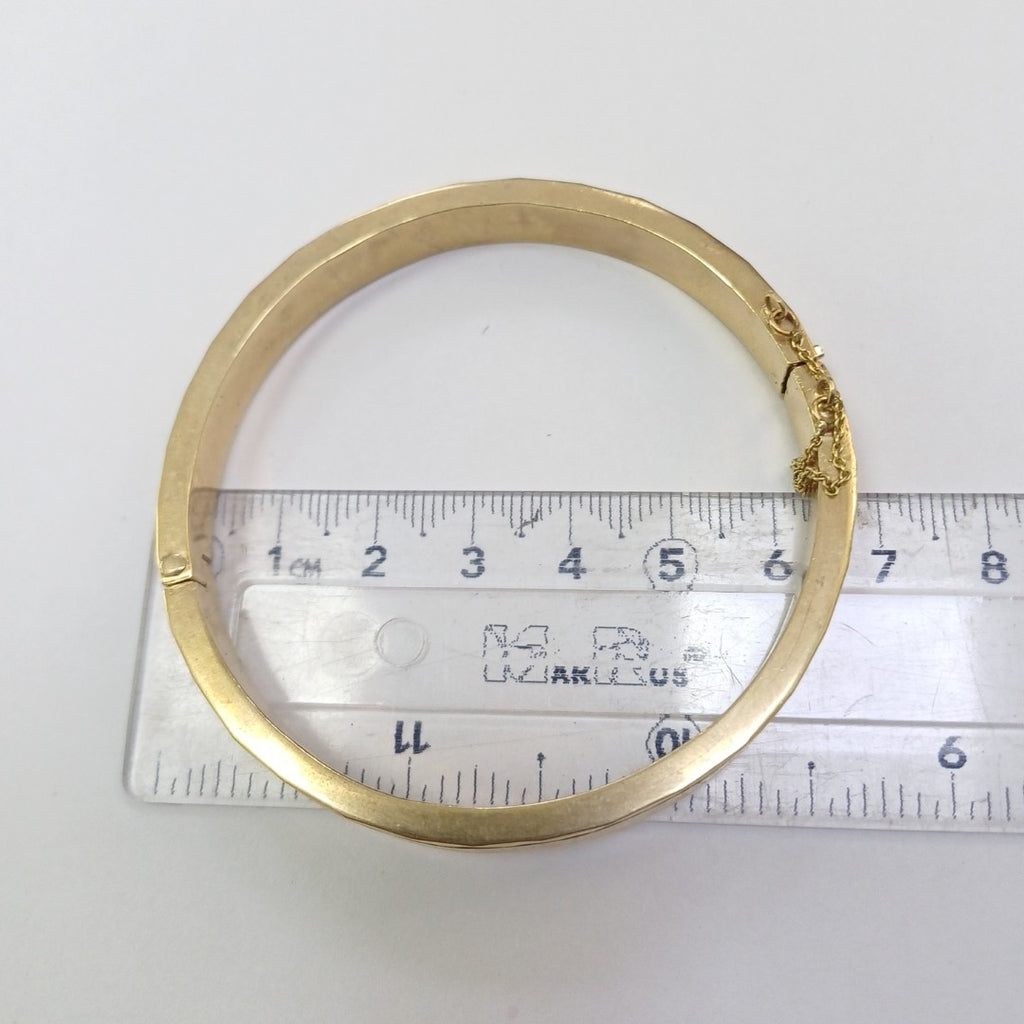 PULSERA RIGIDA ORO 18 K 25,30 GRMS (SEMINUEVO)