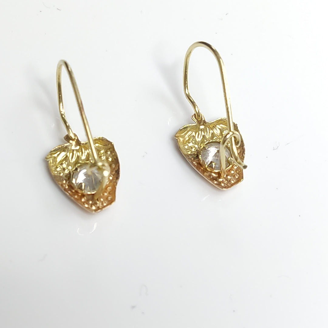 ARETES PAR ORO 10 K 1,10 GRMS (SEMINUEVO)