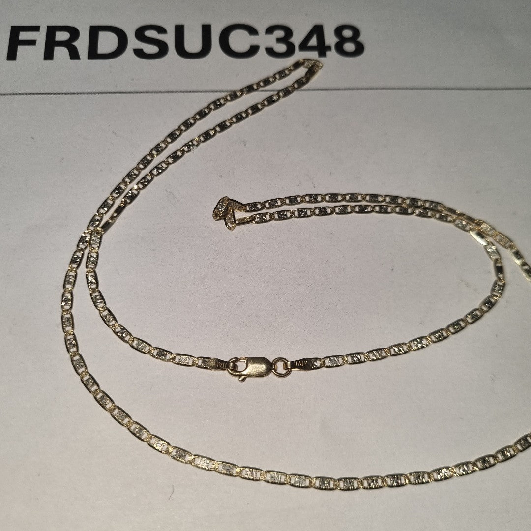 CADENA ORO COMBINADO 14 K 5.9 GRMS (SEMINUEVO)