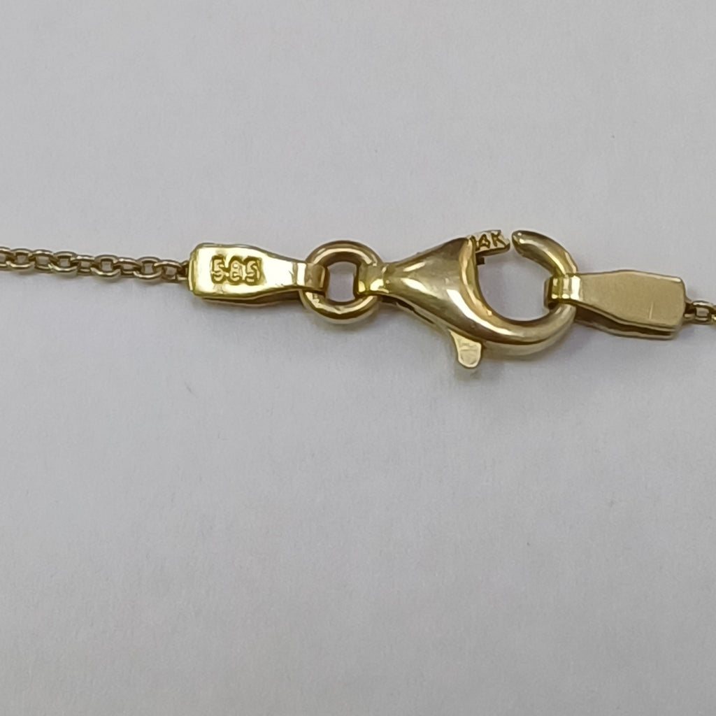 GARGANTILLA ORO 14 K 4,60 GRMS (SEMINUEVO)