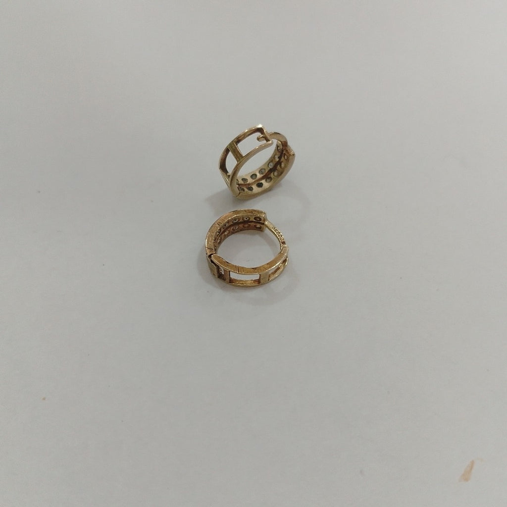 ARRACADAS PAR ORO 10 K 1.4 GRMS (SEMINUEVO)