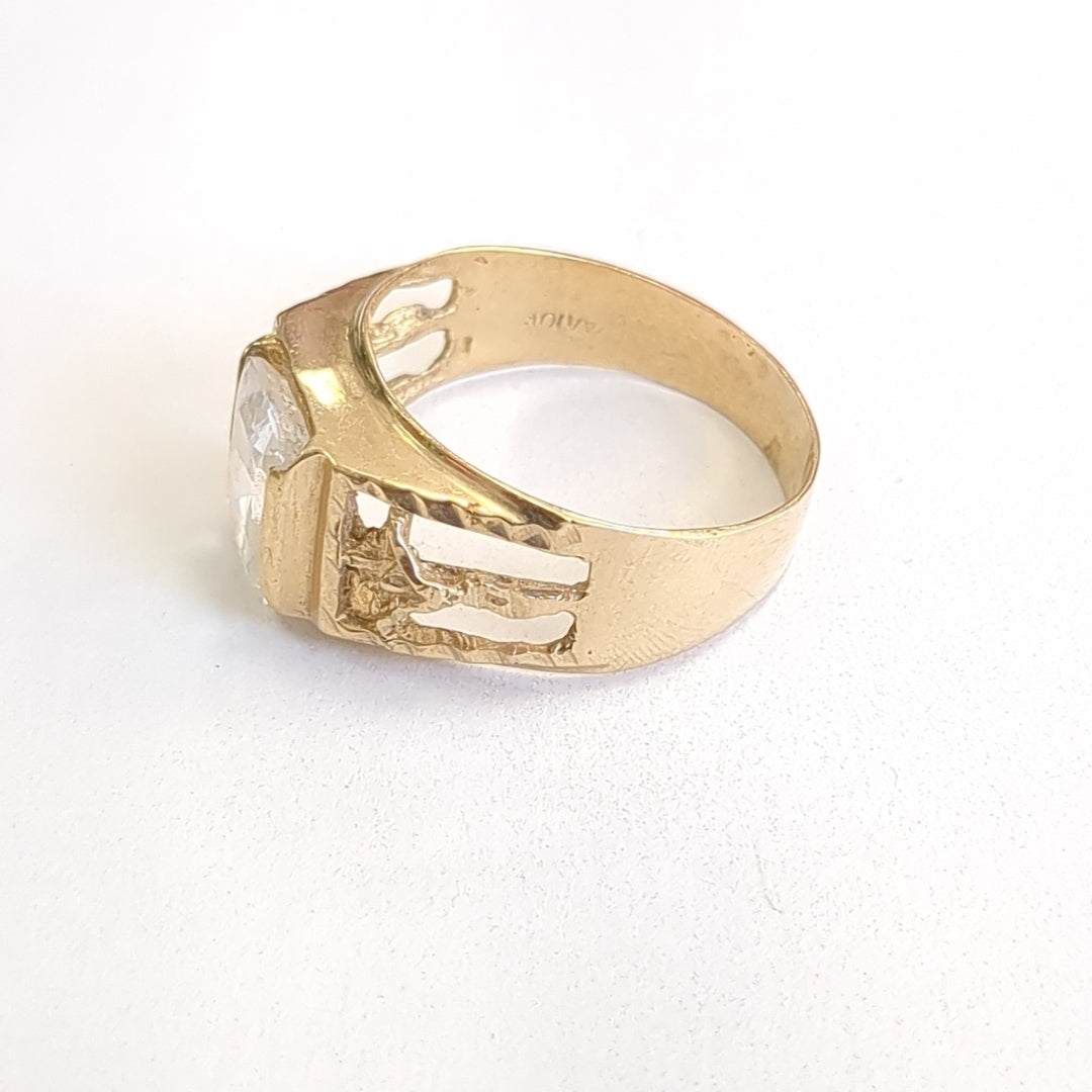 ANILLO ORO 10 K 5 GRMS (SEMINUEVO)