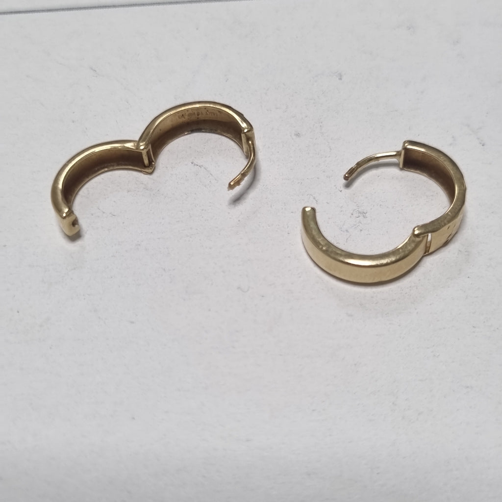 ARRACADAS PAR ORO 14 K 1.6 GRMS (SEMINUEVO)