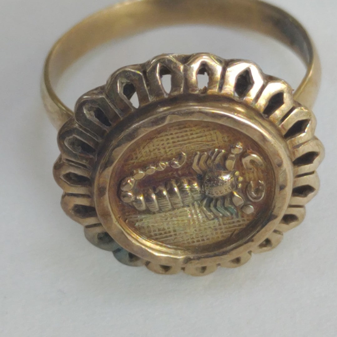 ANILLO ORO 8 K 2.6 GRMS (SEMINUEVO)