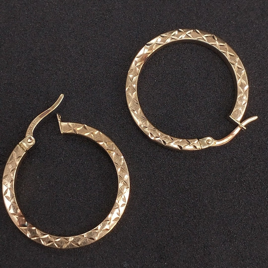 ARRACADAS PAR ORO 14 K 3.1 GRMS (SEMINUEVO)