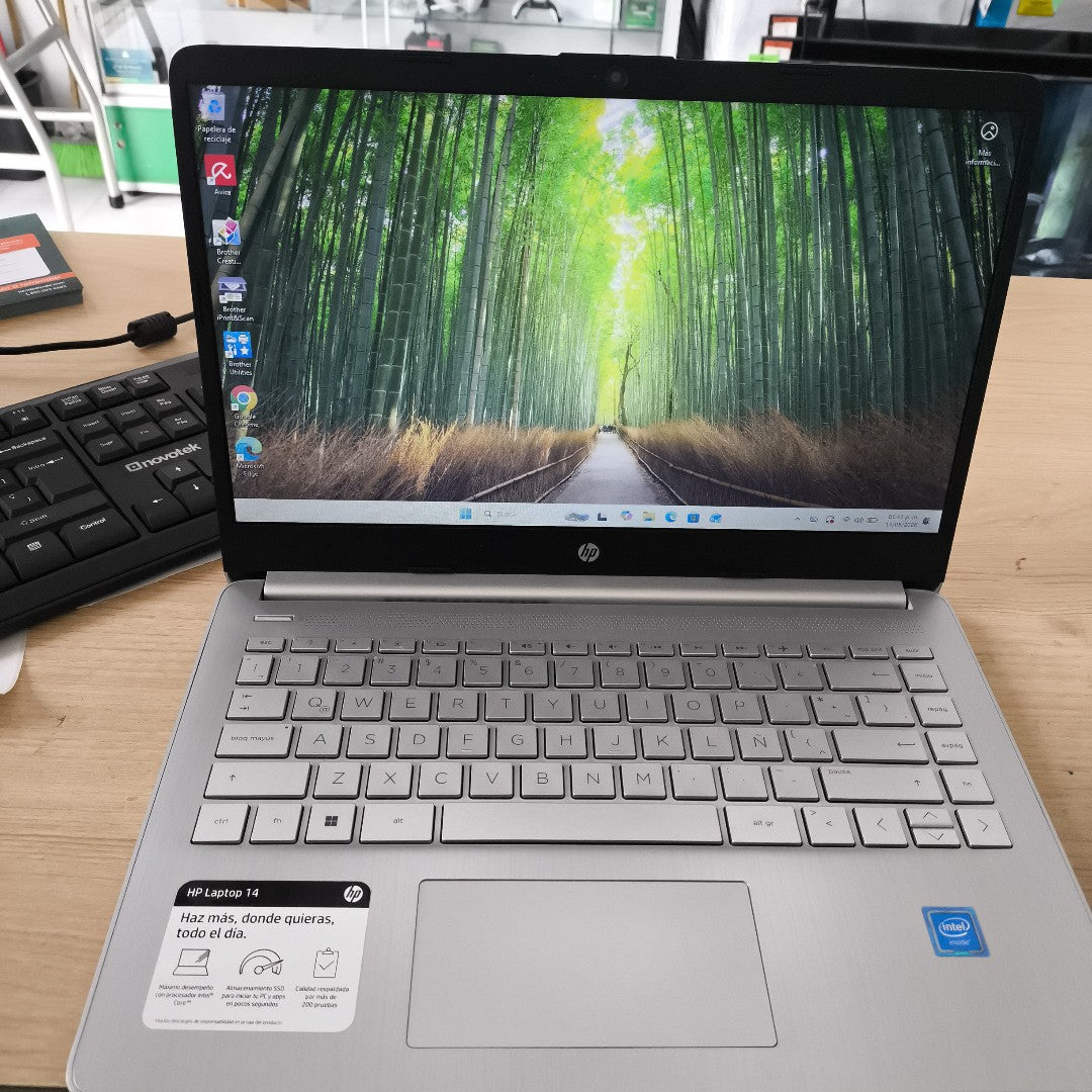 LAPTOP HP 14-DQ0530LA(2024) 256 GB SSD 8 GB RAM (SEMINUEVO)