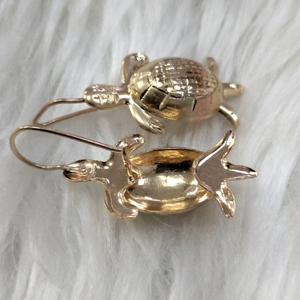 ARETES PAR ORO 10 K 3.2 GRMS (SEMINUEVO)