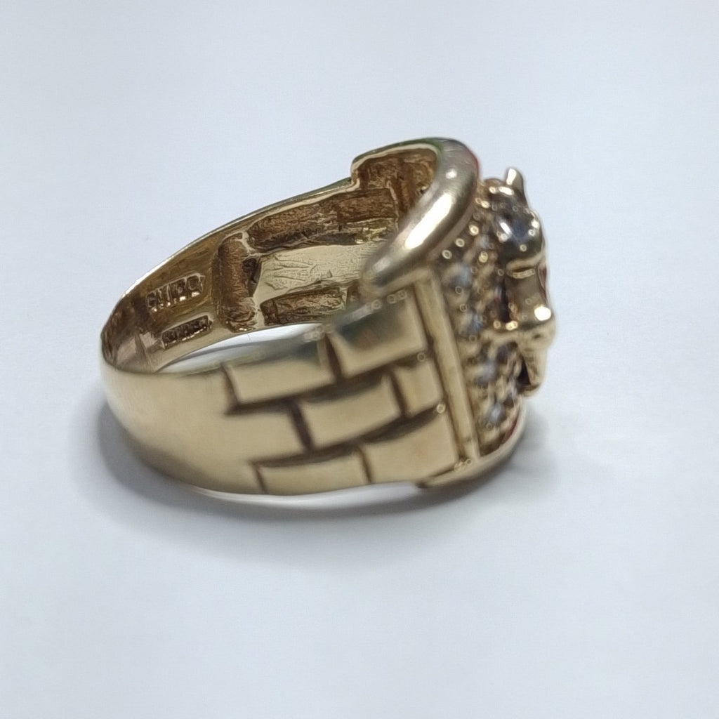 ANILLO ORO 10 K 8,20 GRMS (SEMINUEVO)