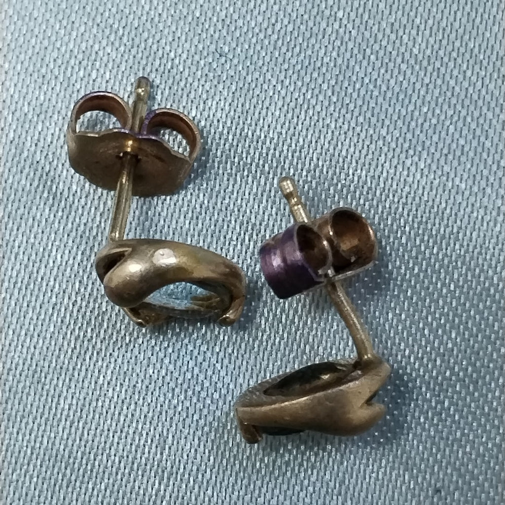 BROQUELES PAR ORO 14 K 1.1 GRMS (SEMINUEVO)