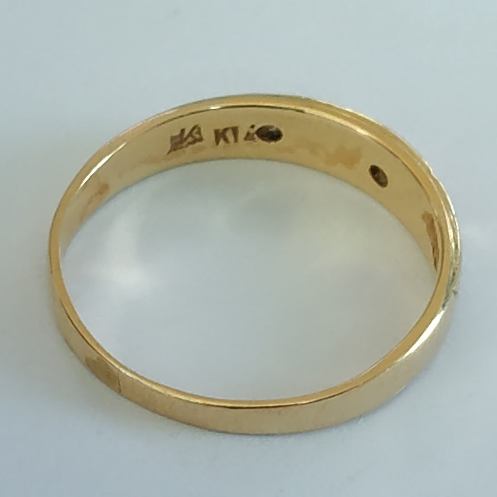 ANILLITO ORO 14 K 1.9 GRMS (SEMINUEVO)