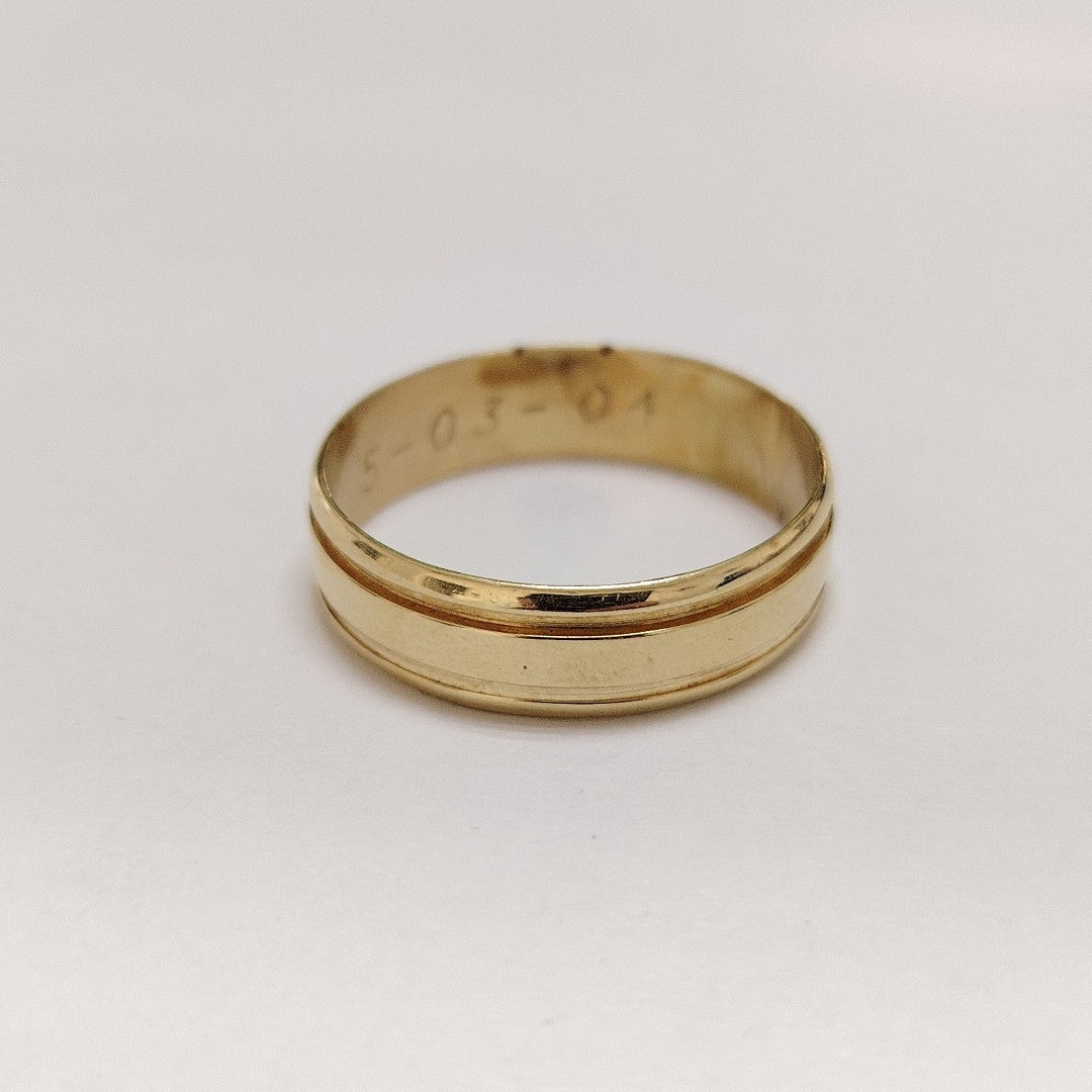 ARGOLLA ORO 14 K 3.8 GRMS (SEMINUEVO)