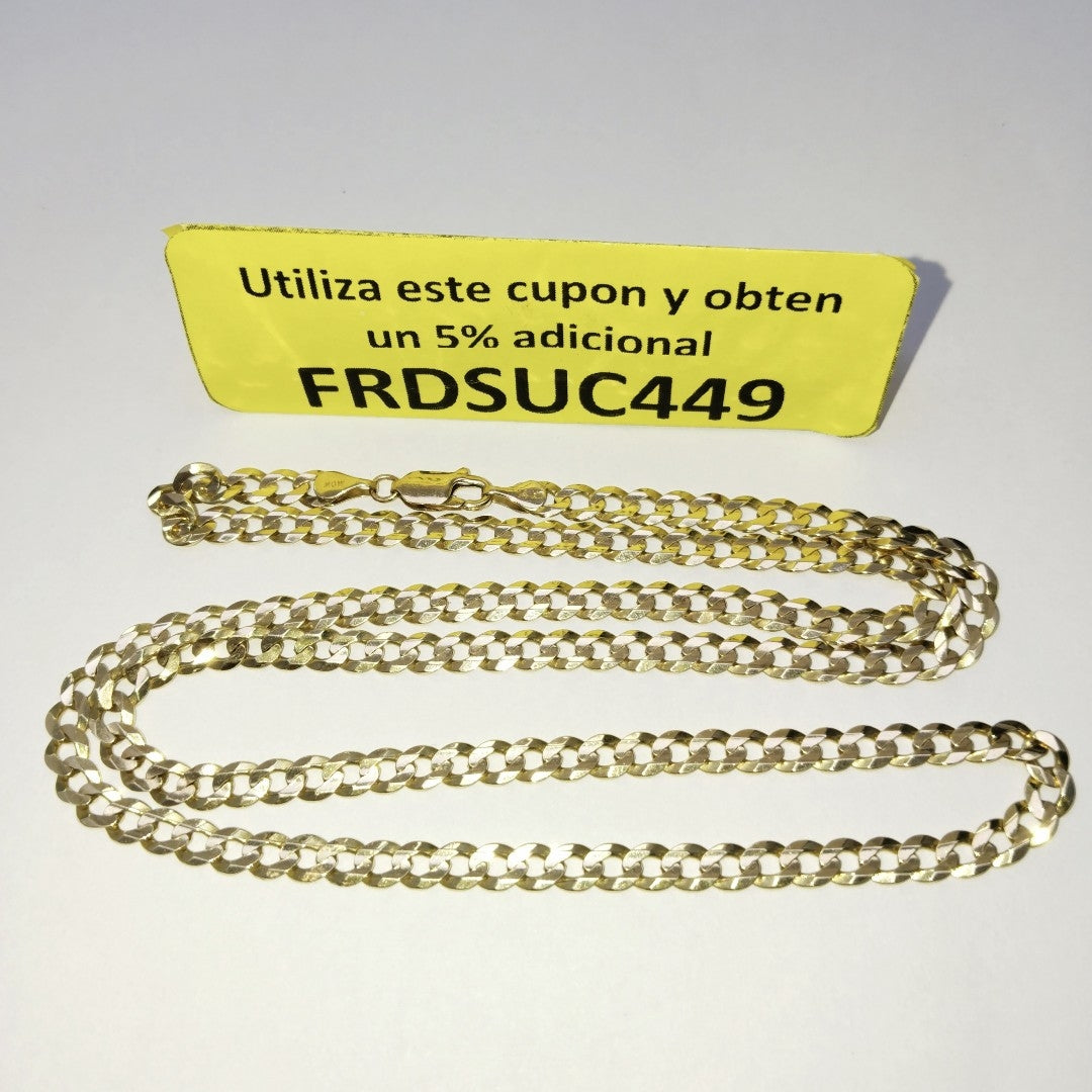 CADENA ORO 14 K 18.5 GRMS (SEMINUEVO)