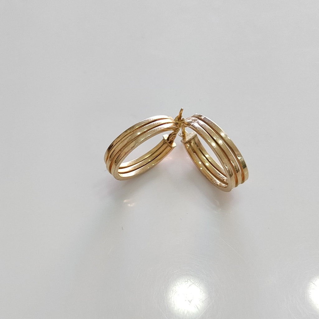 ARRACADAS PAR ORO 10 K 2,40 GRMS (SEMINUEVO)