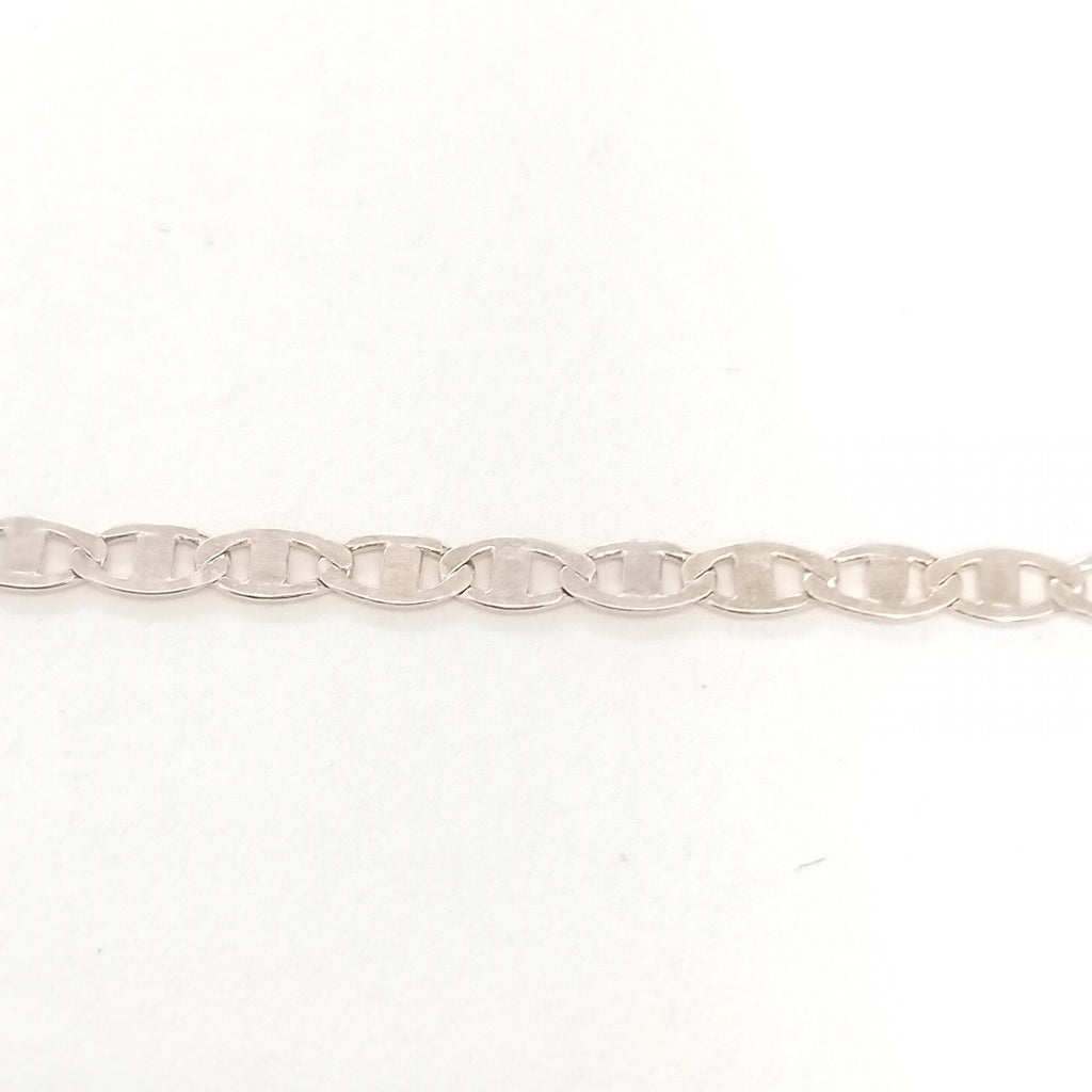 CADENA TEJIDO ESPEJO PLATA .925 55 CM 3.9 GR (NUEVO)