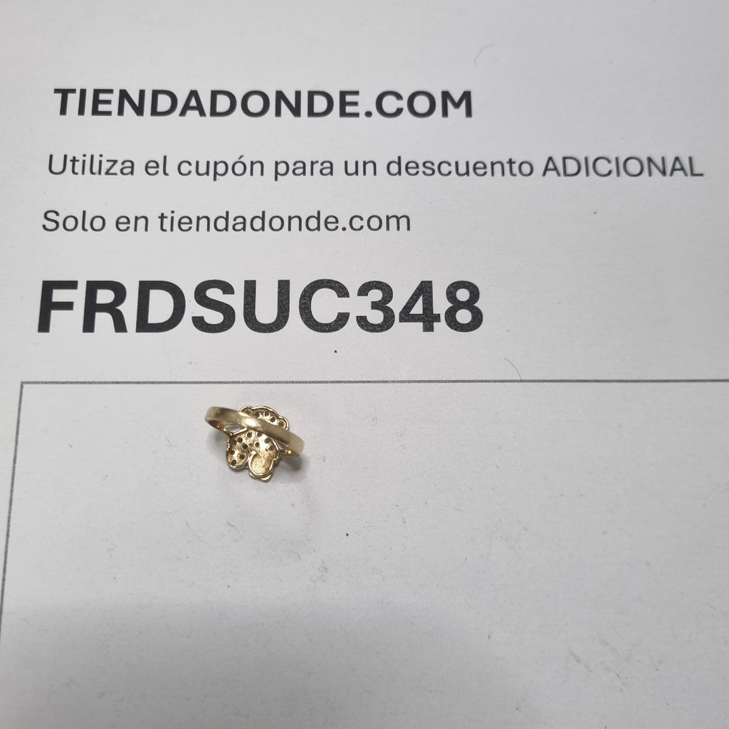 ANILLO ORO 14 K 2.8 GRMS (SEMINUEVO)