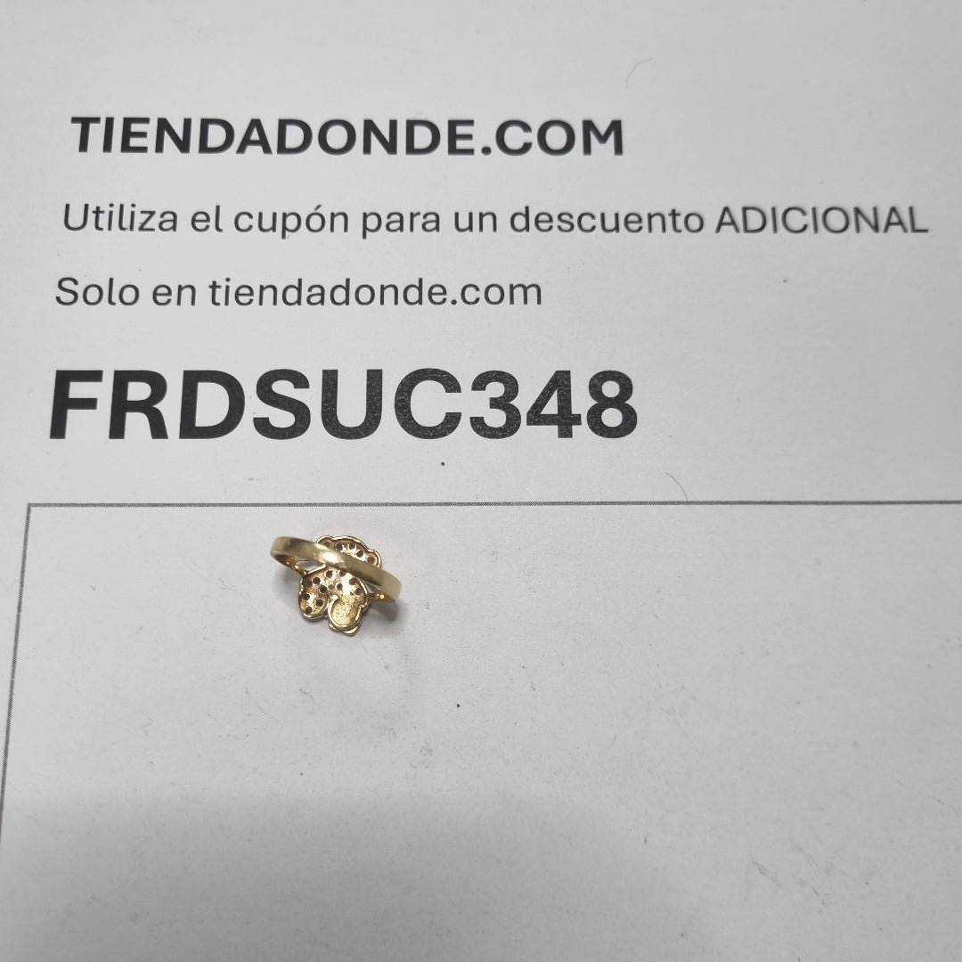 ANILLO ORO 14 K 2.8 GRMS (SEMINUEVO)