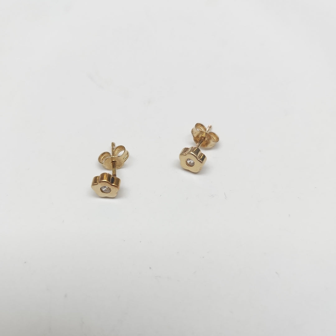 ARETES PAR ORO 14 K 1,40 GRMS (SEMINUEVO)