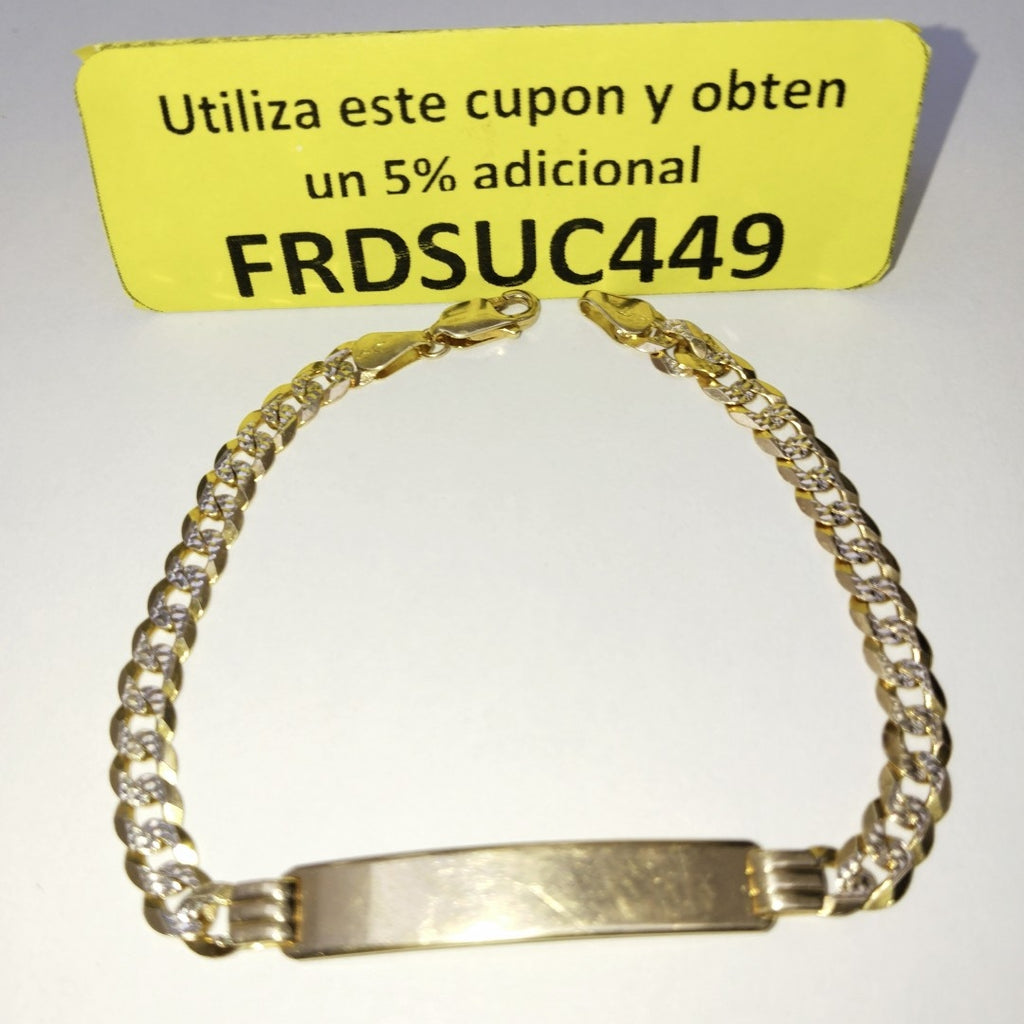 ESCLAVA ORO, RODIADO 14 K 9.6 GRMS (SEMINUEVO)