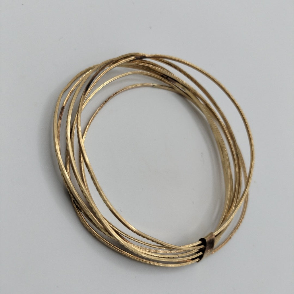SEMANARIO DE PULSERAS ORO 14 K 18.9 GRMS (SEMINUEVO)