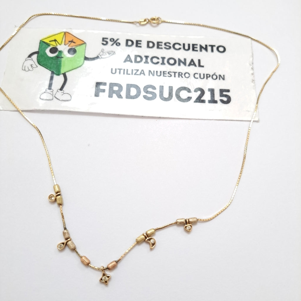 GARGANTILLA ORO 14 K 4,30 GRMS (SEMINUEVO)