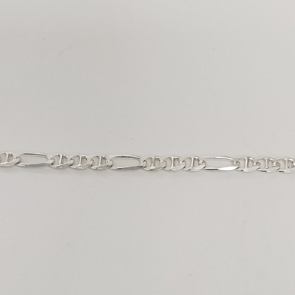 CADENA TEJIDO 3X1 PLATA .925 60 CM 8.3 GR (NUEVO)