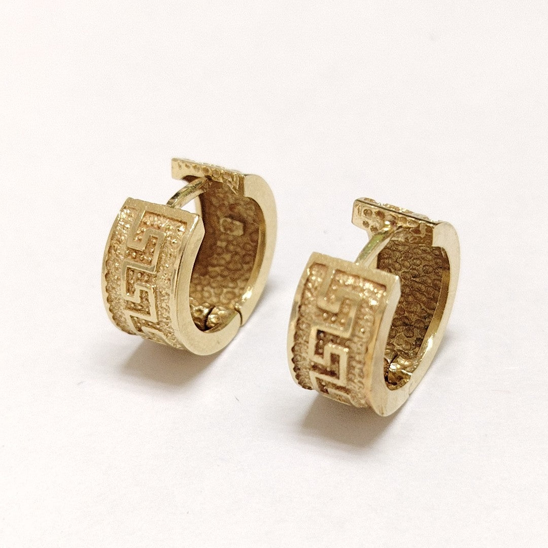 ARETES PAR ORO 14 K 6.4 GRMS (SEMINUEVO)