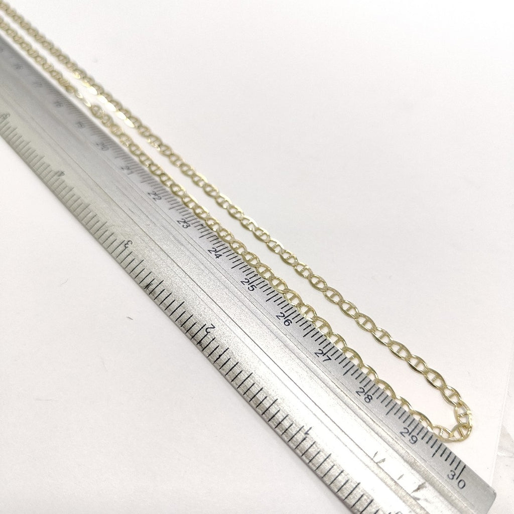 CADENAS TEJIDO GUCHI ORO 10K 60 CM 4.4 GR (NUEVO)