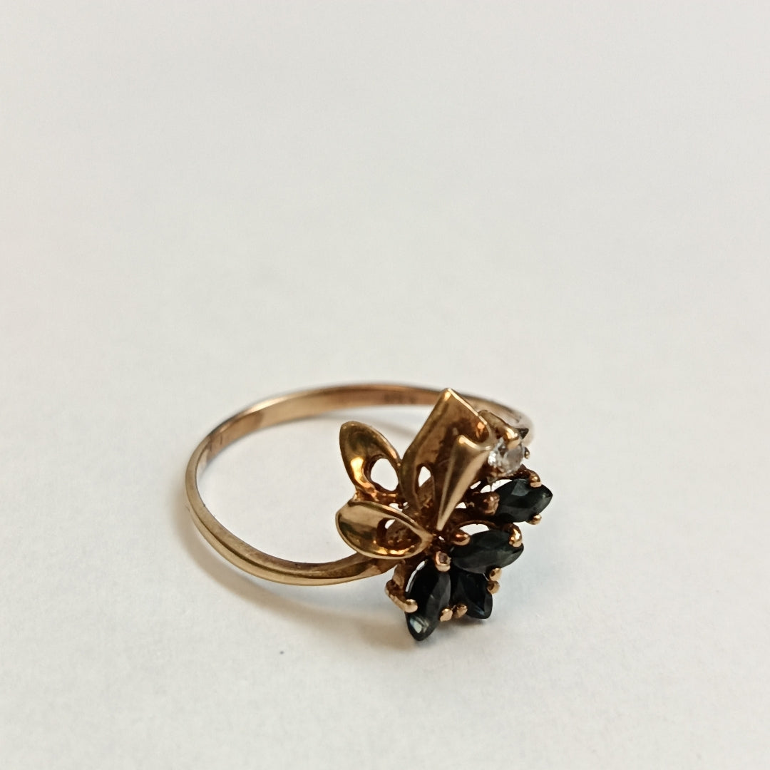 ANILLO ORO 10 K 1,60 GRMS (SEMINUEVO)