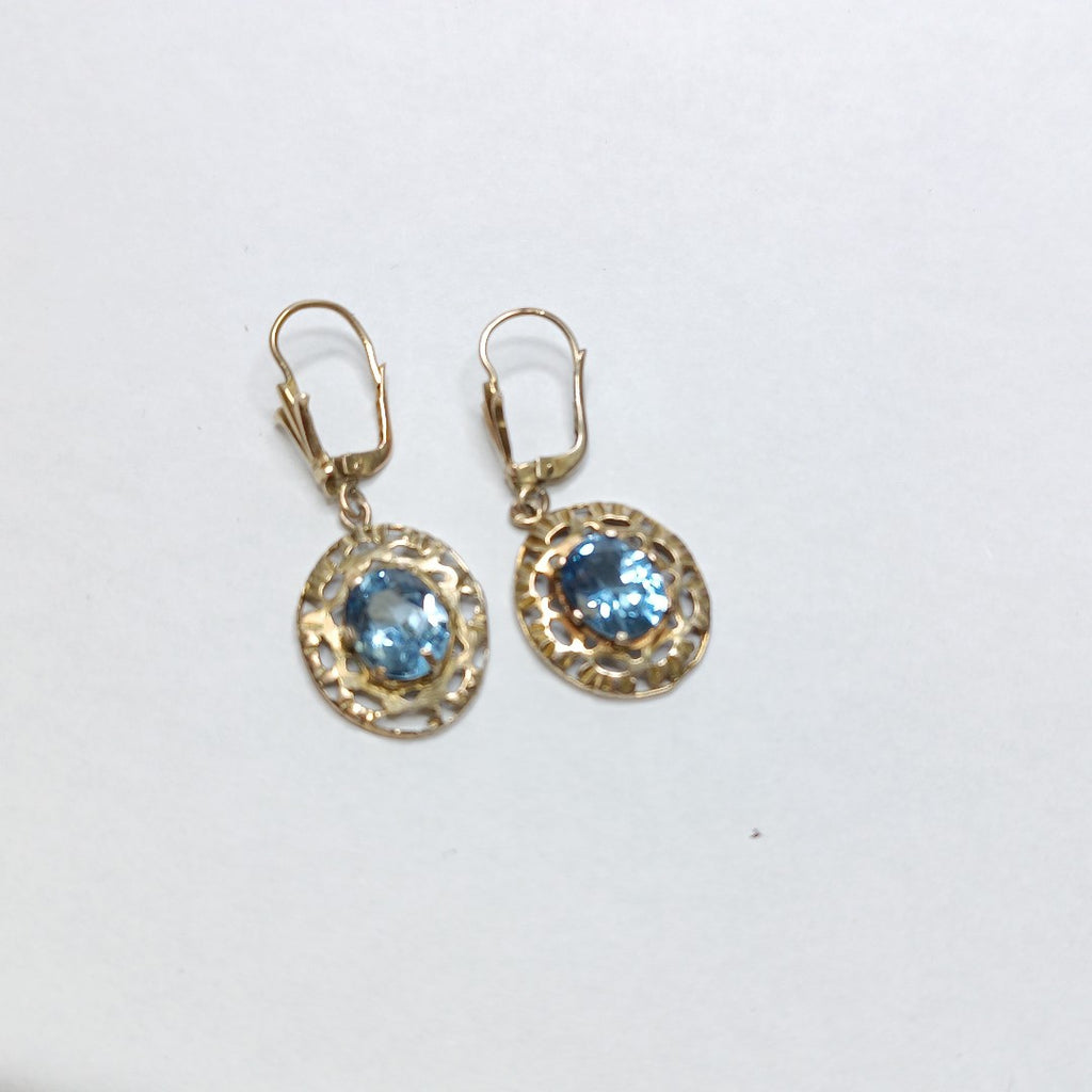 ARETES PAR ORO 8 K 4.3 GRMS (SEMINUEVO)