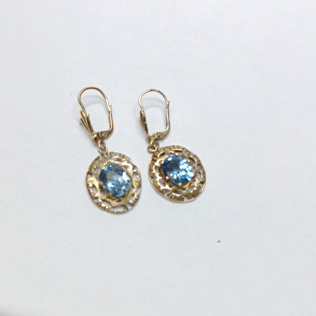 ARETES PAR ORO 8 K 4.3 GRMS (SEMINUEVO)