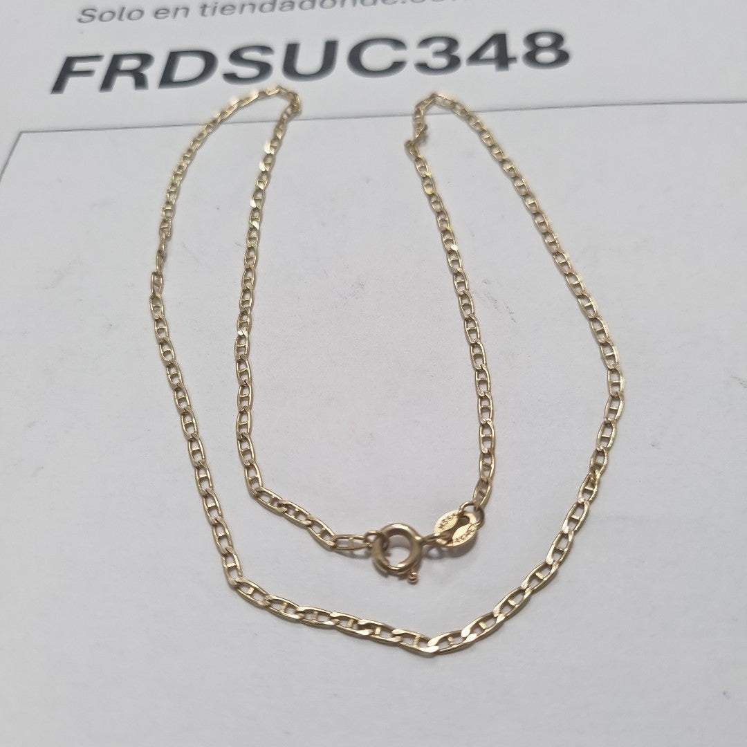 CADENA ORO 14 K 2.9 GRMS (SEMINUEVO)