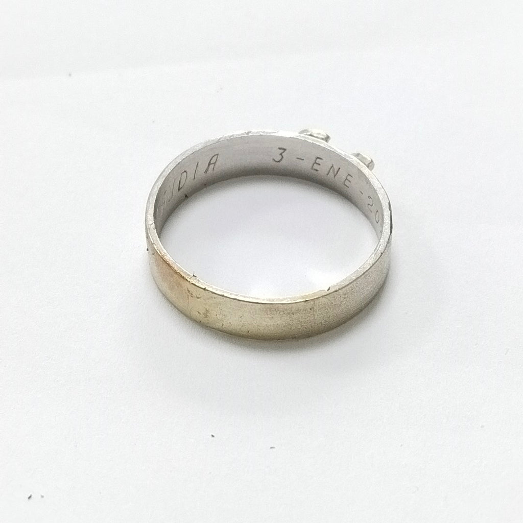 ANILLO ORO 14 K 4.7 GRMS (SEMINUEVO)