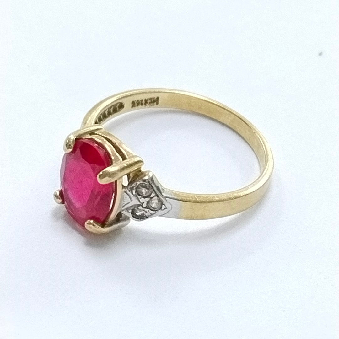 ANILLO ORO 14 K 2.9 GRMS (SEMINUEVO)