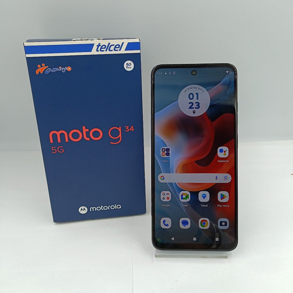 CELULAR MOTOROLA MOTO G34 5G XT2363-2 (2023) 256 GB 8 GB RAM (SEMINUEVO)