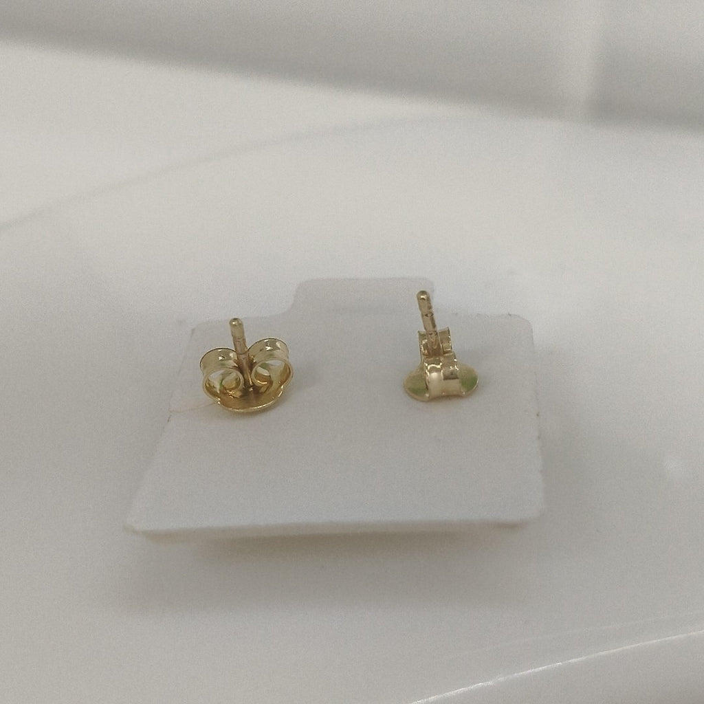 BROQUELES ORO 14K 1 (NUEVO)