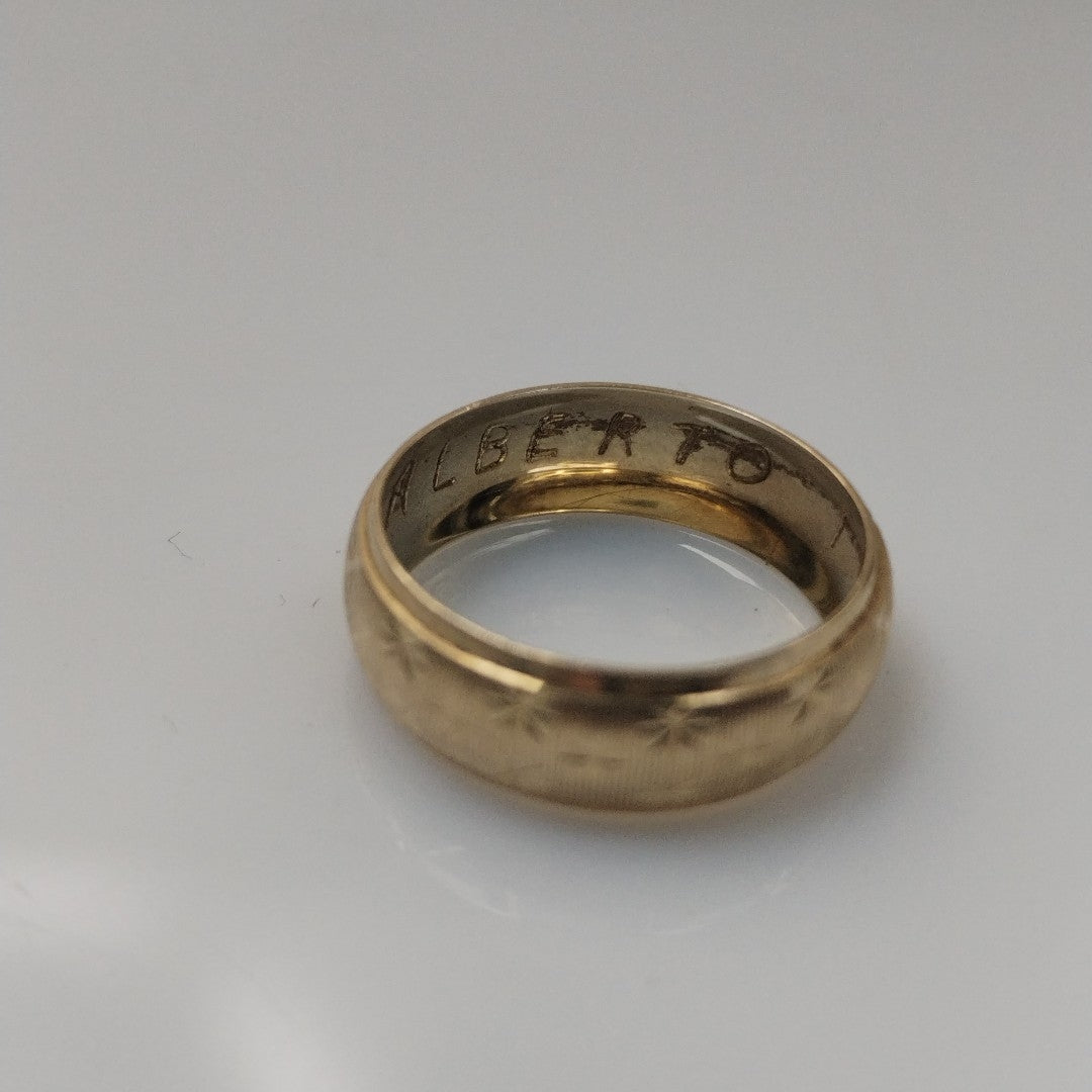 ARGOLLA ORO 10 K 1.7 GRMS (SEMINUEVO)