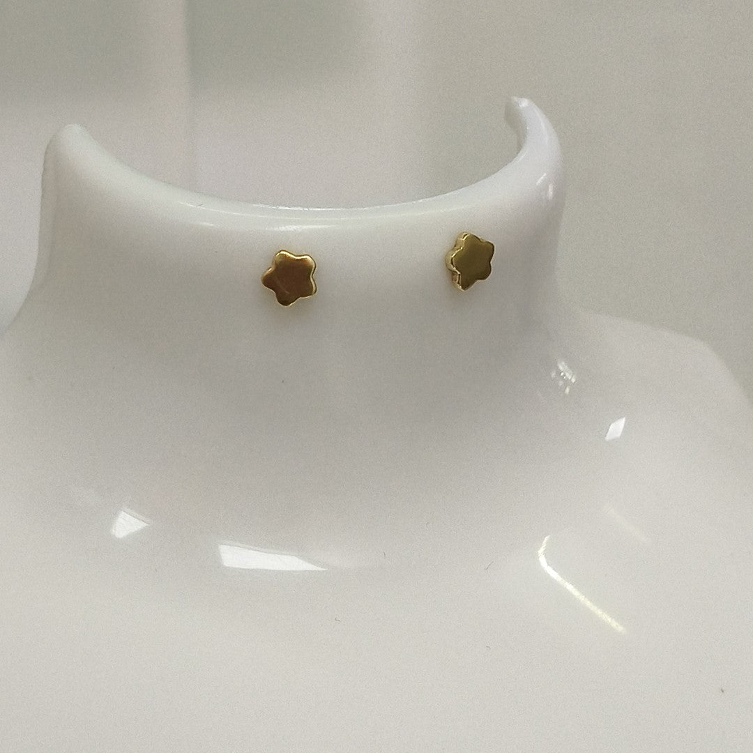 BROQUELES ORO 14K 1 (NUEVO)