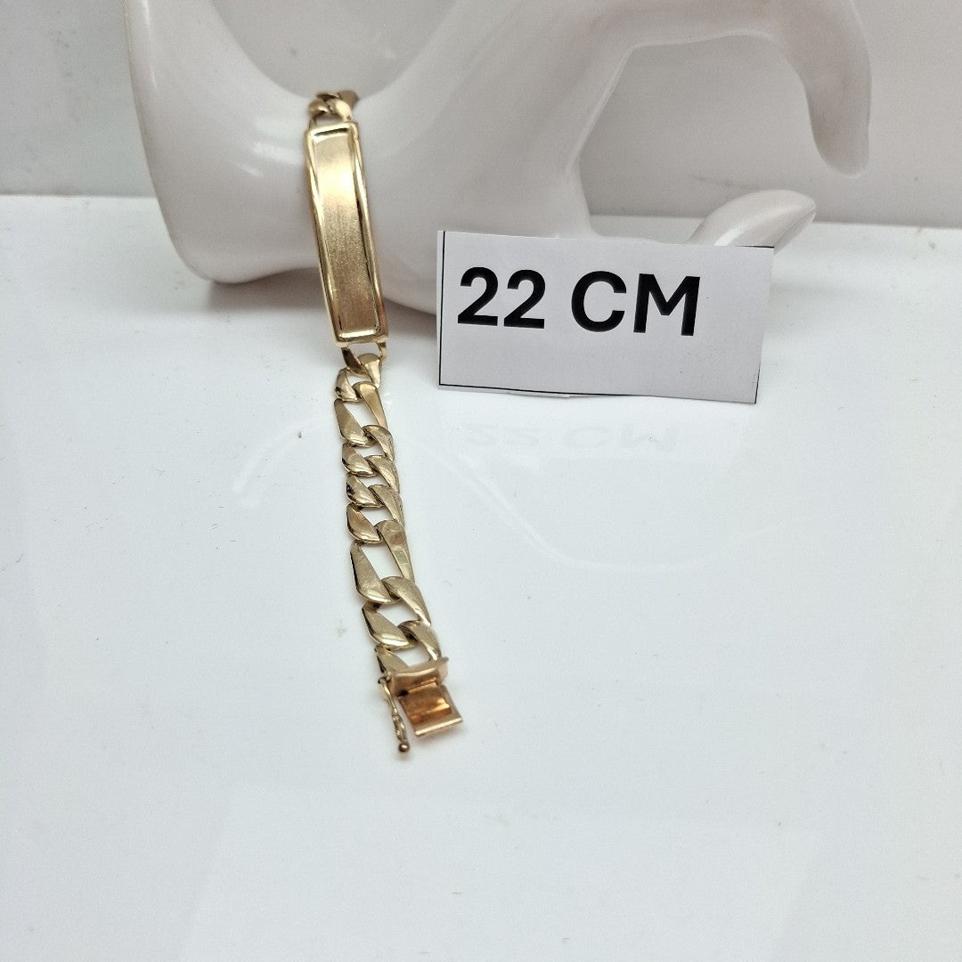 ESCLAVA ORO 14 K 14,70 GRMS (SEMINUEVO)