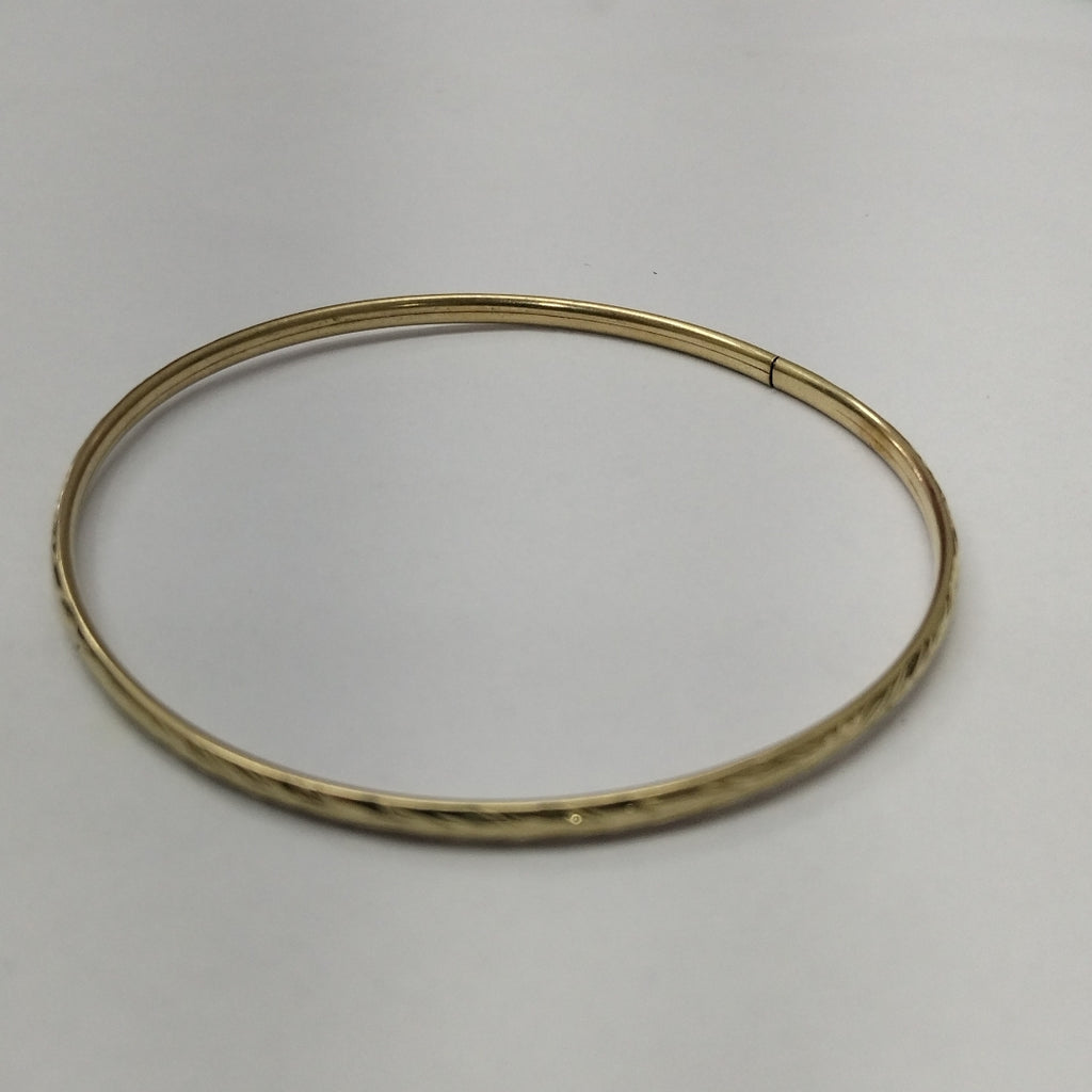 PULSERA RIGIDA ORO 10 K 3,10 GRMS (SEMINUEVO)