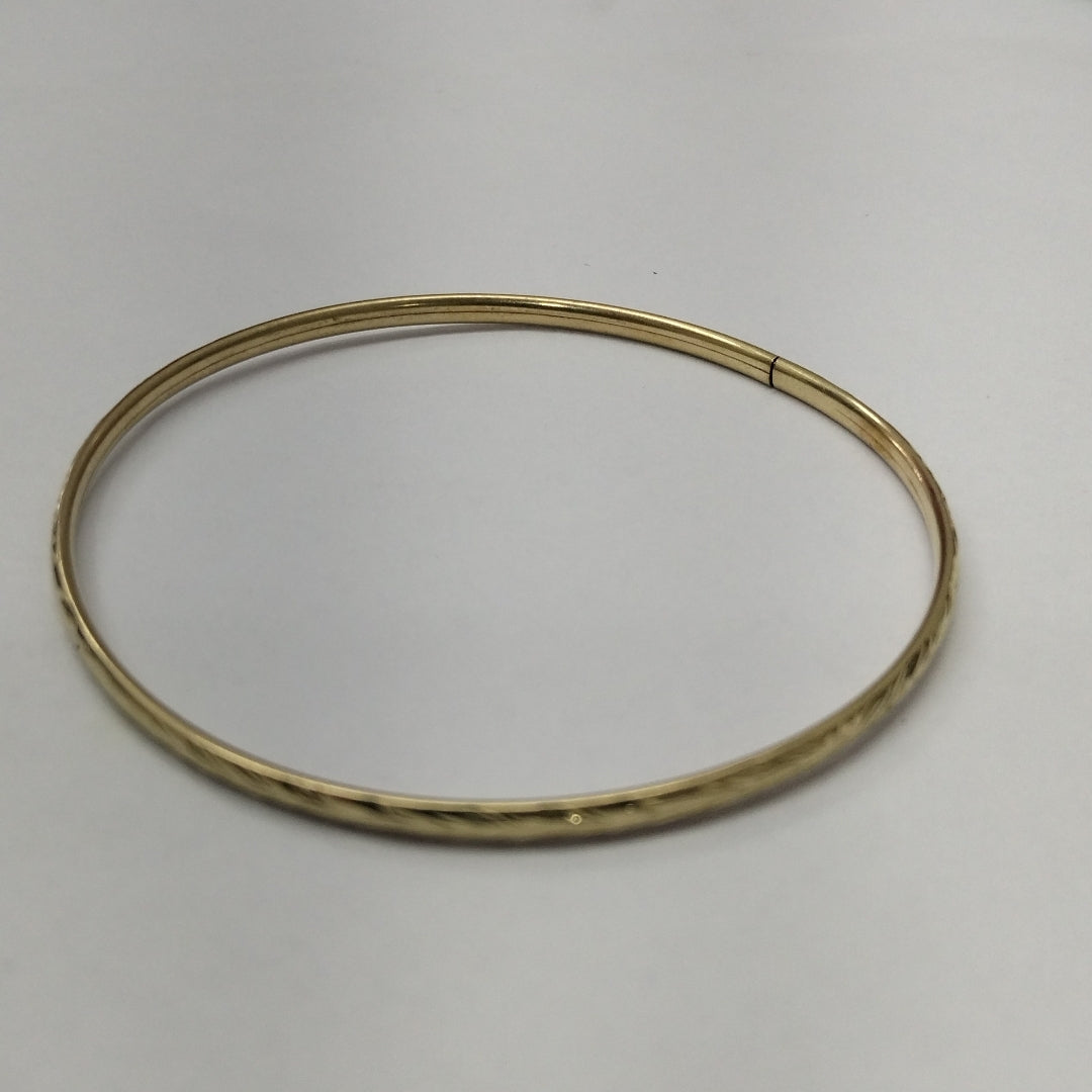 PULSERA RIGIDA ORO 10 K 3,10 GRMS (SEMINUEVO)