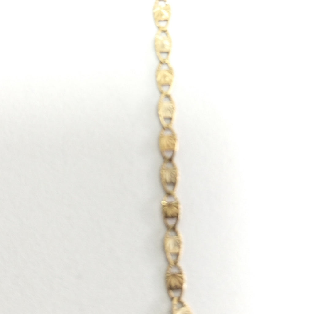 CADENA ORO COMBINADO 14 K 2 GRMS (SEMINUEVO)