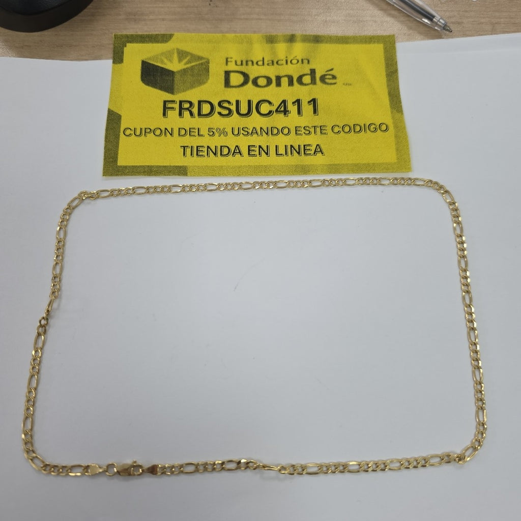 CADENA ORO 14 K 4,60 GRMS (SEMINUEVO)