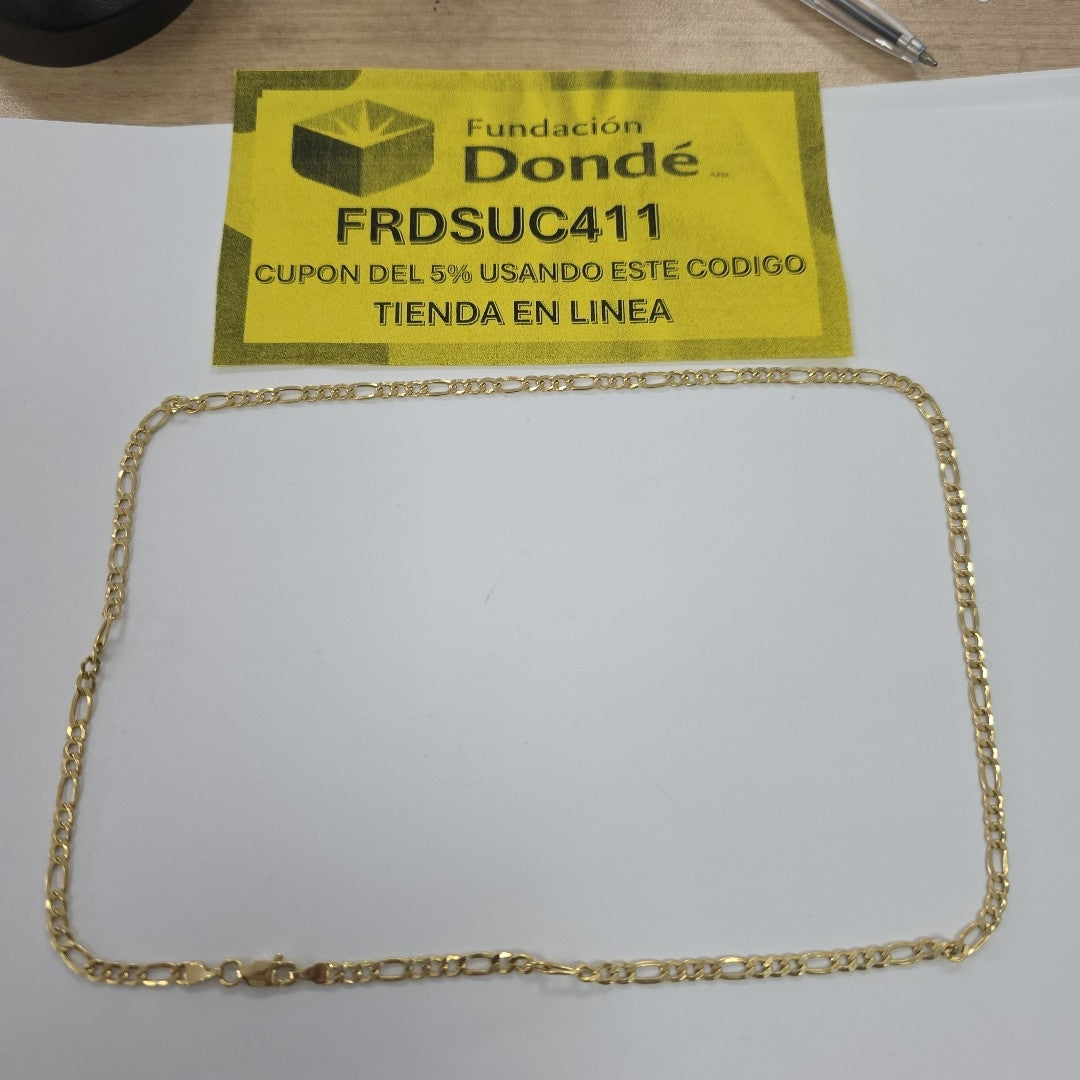 CADENA ORO 14 K 4,60 GRMS (SEMINUEVO)