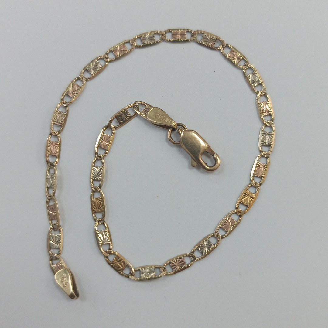PULSERA ORO, ORO COMBINADO 14 K 2.5 GRMS (SEMINUEVO)
