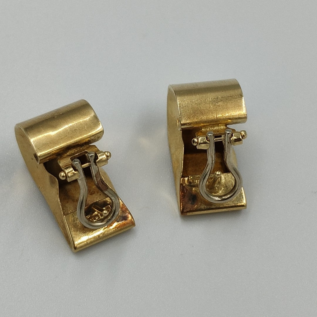 ARETES PAR ORO 14 K 6,40 GRMS (SEMINUEVO)