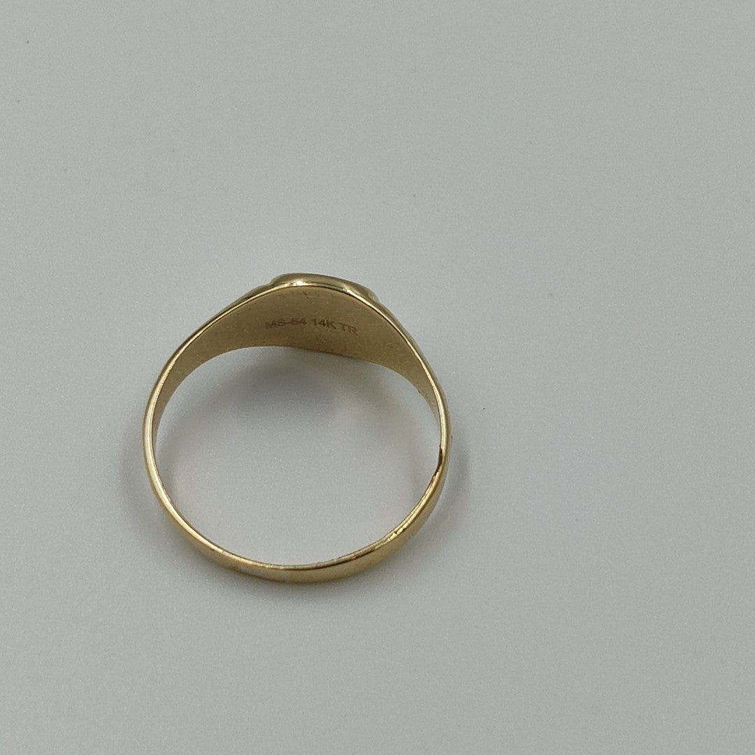 ANILLO ORO,ORO COMBINADO 14 K 2,40 GRMS (SEMINUEVO)