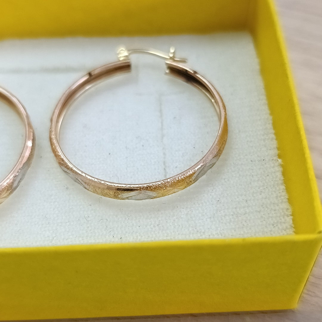 ARRACADAS PAR ORO 10 K 4.2 GRMS (SEMINUEVO)
