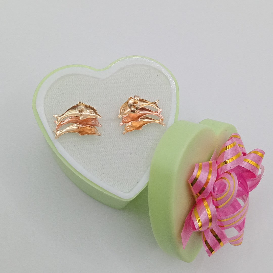 BROQUELES PAR ORO 10 K 0,90 GRMS (SEMINUEVO)