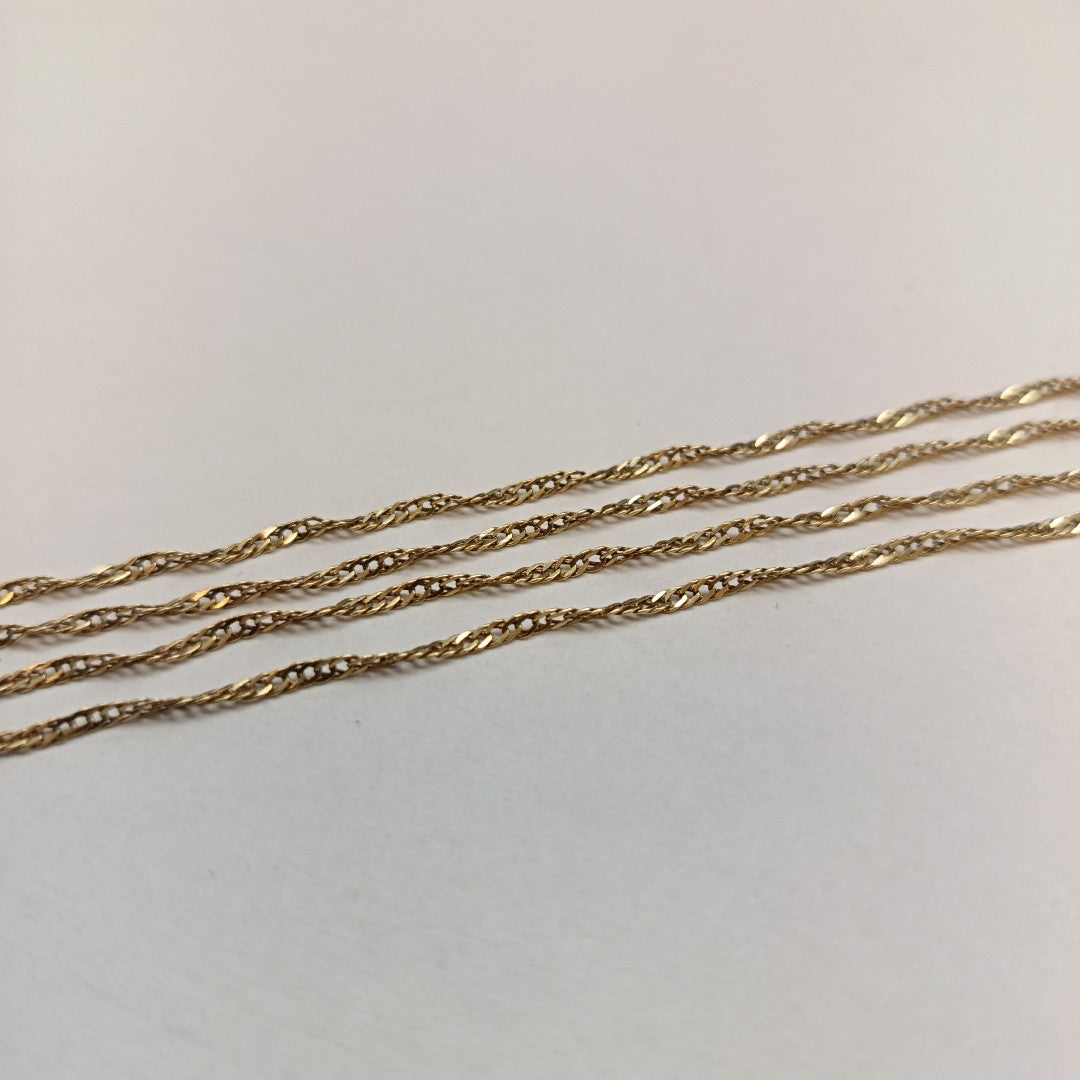 CADENA ORO 14 K 2,30 GRMS (SEMINUEVO)